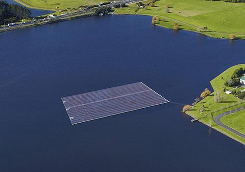 New Zealand Utilities kunngjør landets første flytende solarray